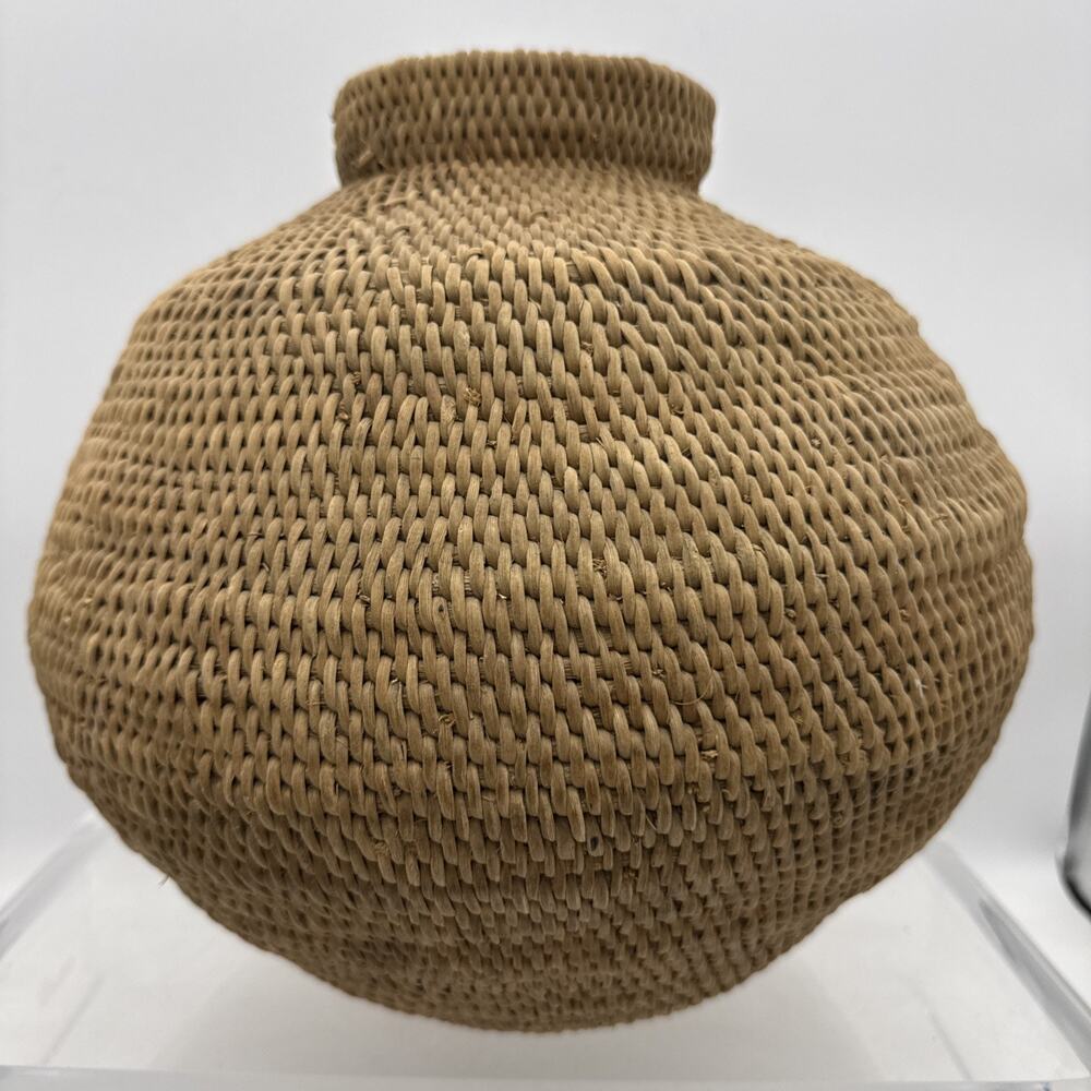 Buhera Basket Natural River Reed Handmade Bohero People Zimbabwe Stunning Grand